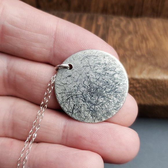 20 Inch Sterling Silver Your First Breath Took Mine Away Necklace - Picture 3 of 6